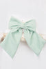 Double Layer Classy French Bow Alligator Clips