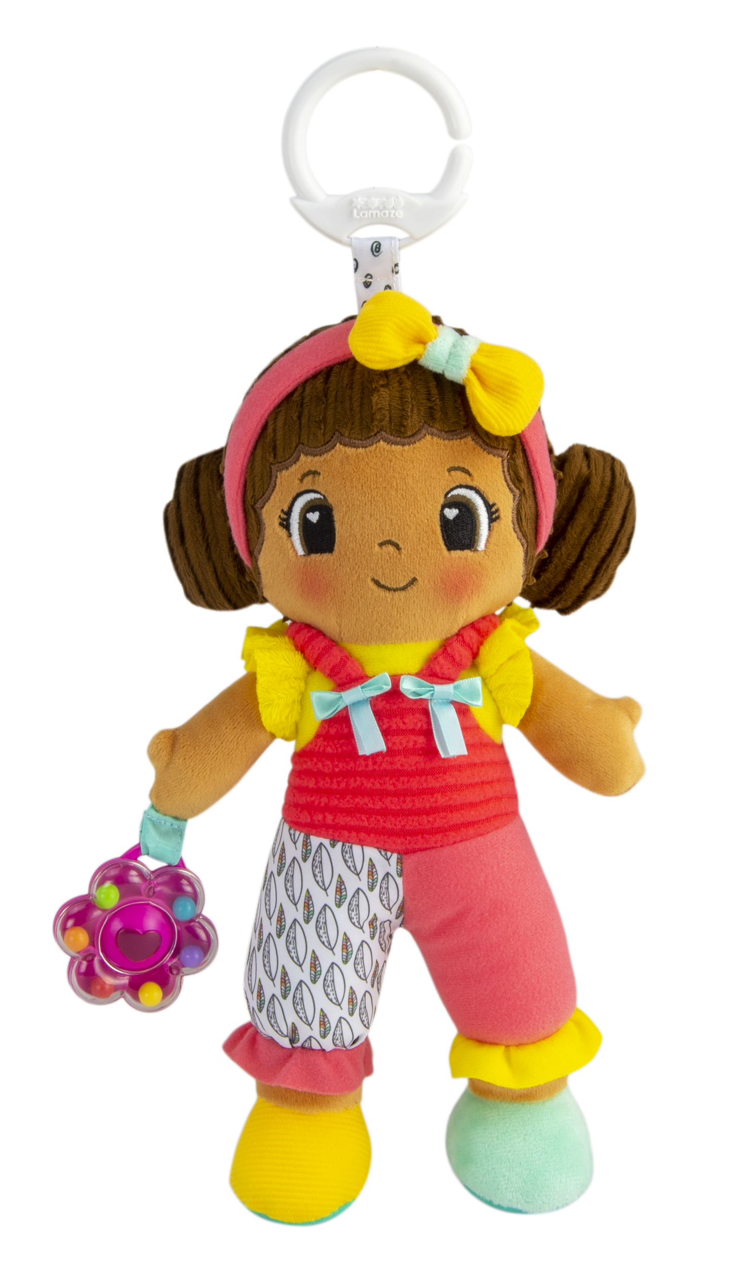 Lamaze My Friend Jasmine Clip & Go Toy