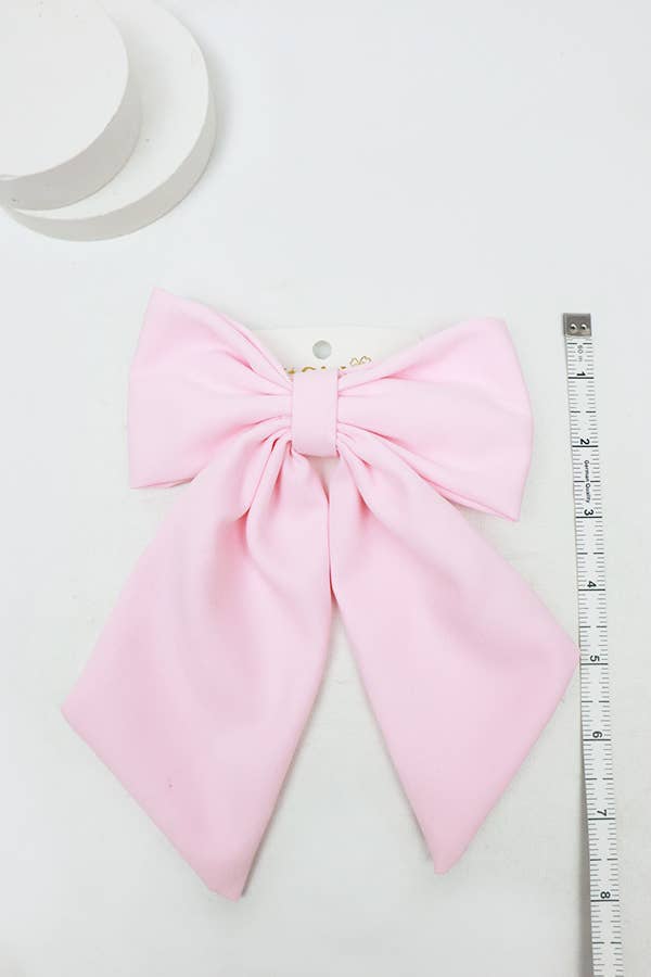 Double Layer Classy French Bow Alligator Clips