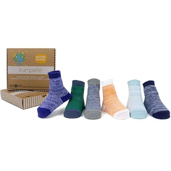 Baby Socks - 6 Pack