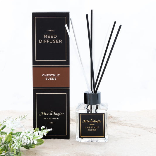 Mixologie Chesnut Suede Reed Diffuser