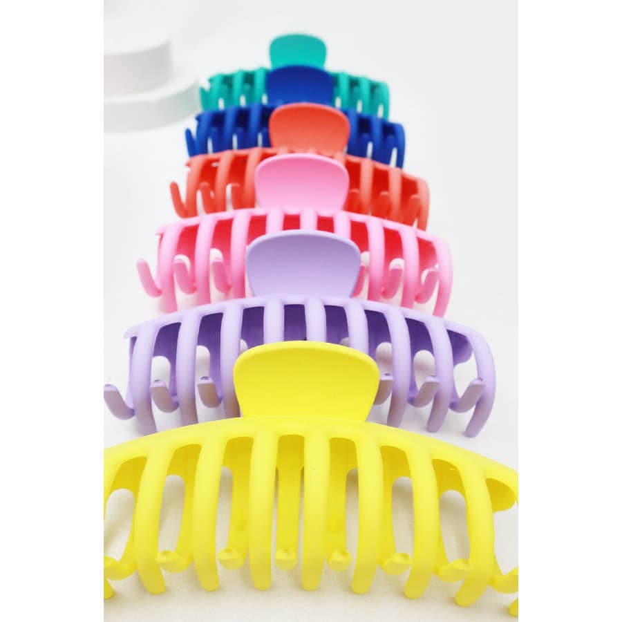 Vivid Color Hair Claw Clip