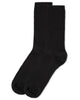 MeMoi Bamboo Flat Ribbed Crew Socks 2-Pack