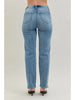 High Waist Straight Fit Jean