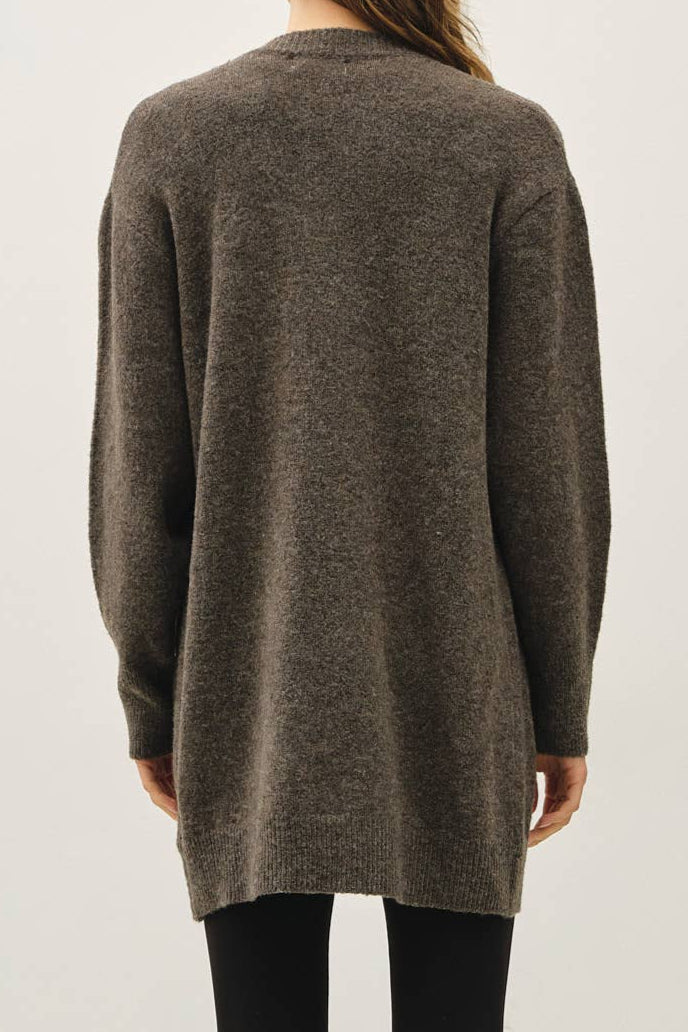 Brown Cozy Cardi