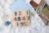 Wooden Numbers Puzzle, Nursery Decor