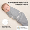 Soothe Baby Swaddle Set 0-3 Months - Grey