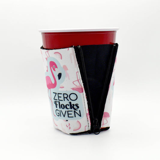 Flamingo and Cactus ZipSip Drink Holder