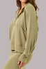 Haven Half-Zip - Lt Olive