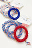 Set Of 3 USA Hair Tie Set