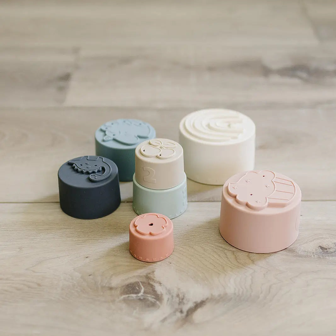 Silicone Stacking Cups