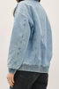 Denim Feel Bomber Jacket