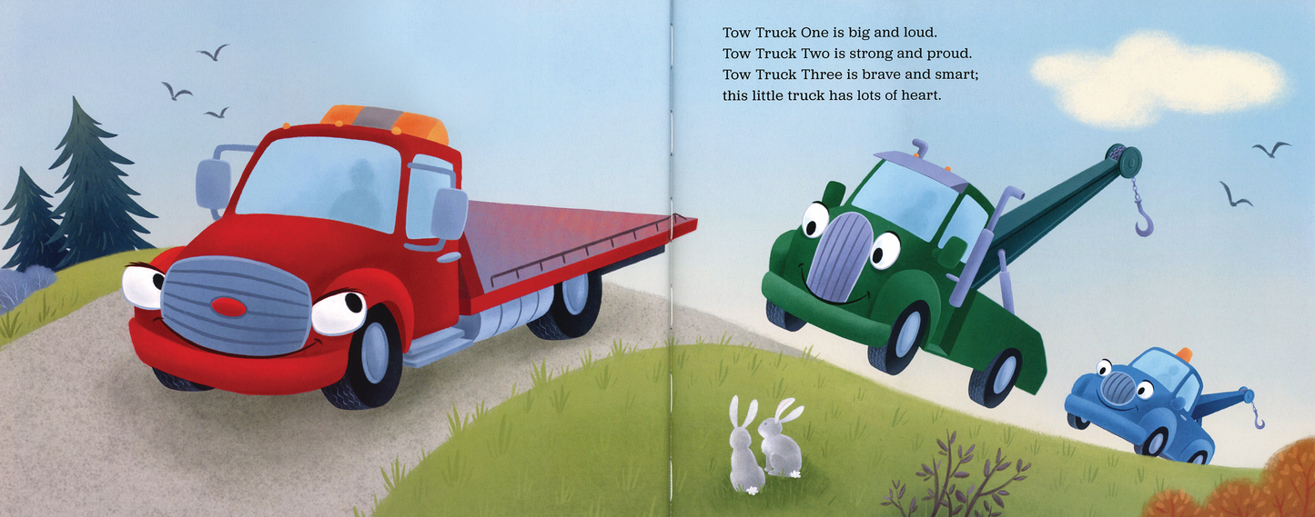 Tow Truck 1, 2, 3 Book