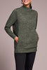 Chive Tunic Mock Neck Top
