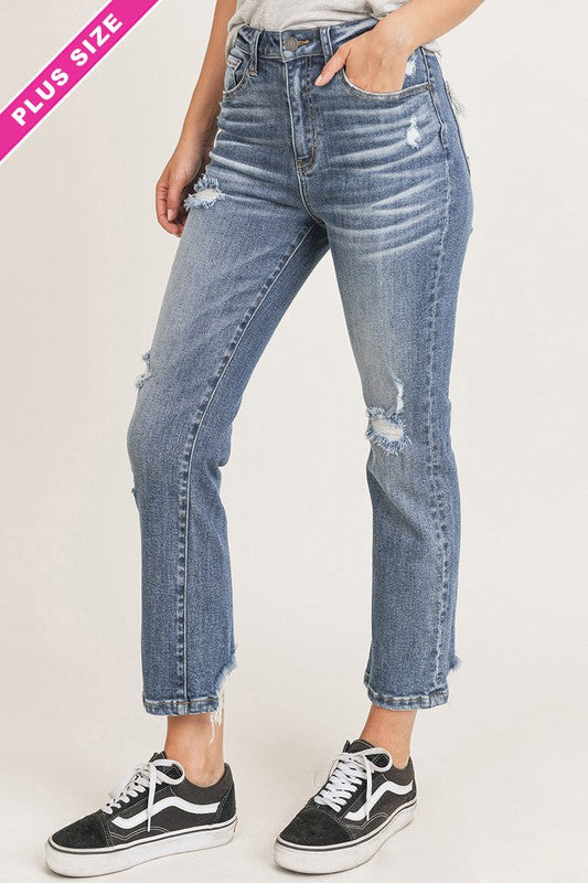 Risen Curvy Vintage Jeans