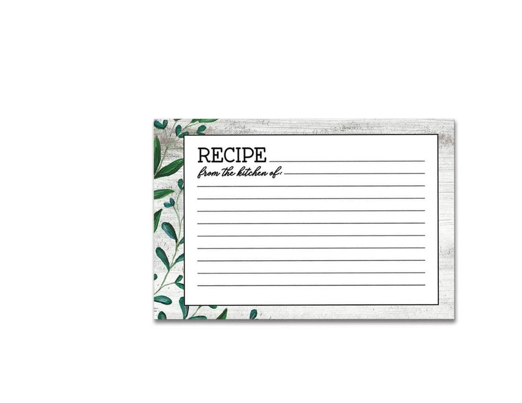 Kitchen Recipe Cards
