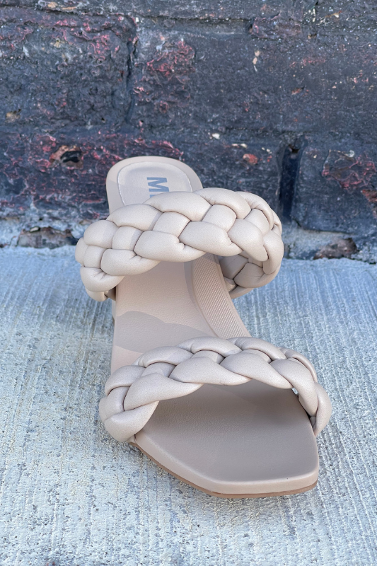 Maine Heel Sandal - Beige