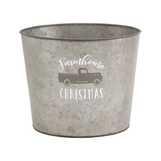 Farmhouse Christmas Bucket